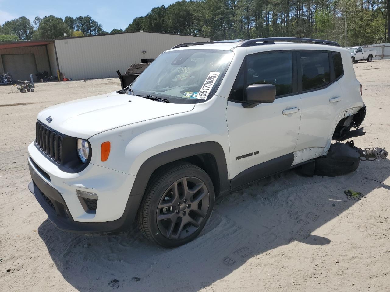 2021 Jeep Renegade Latitude en Venta en Seaford, DE - Rear End