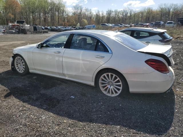 Sedans MERCEDES-BENZ S-CLASS 2015 Biały