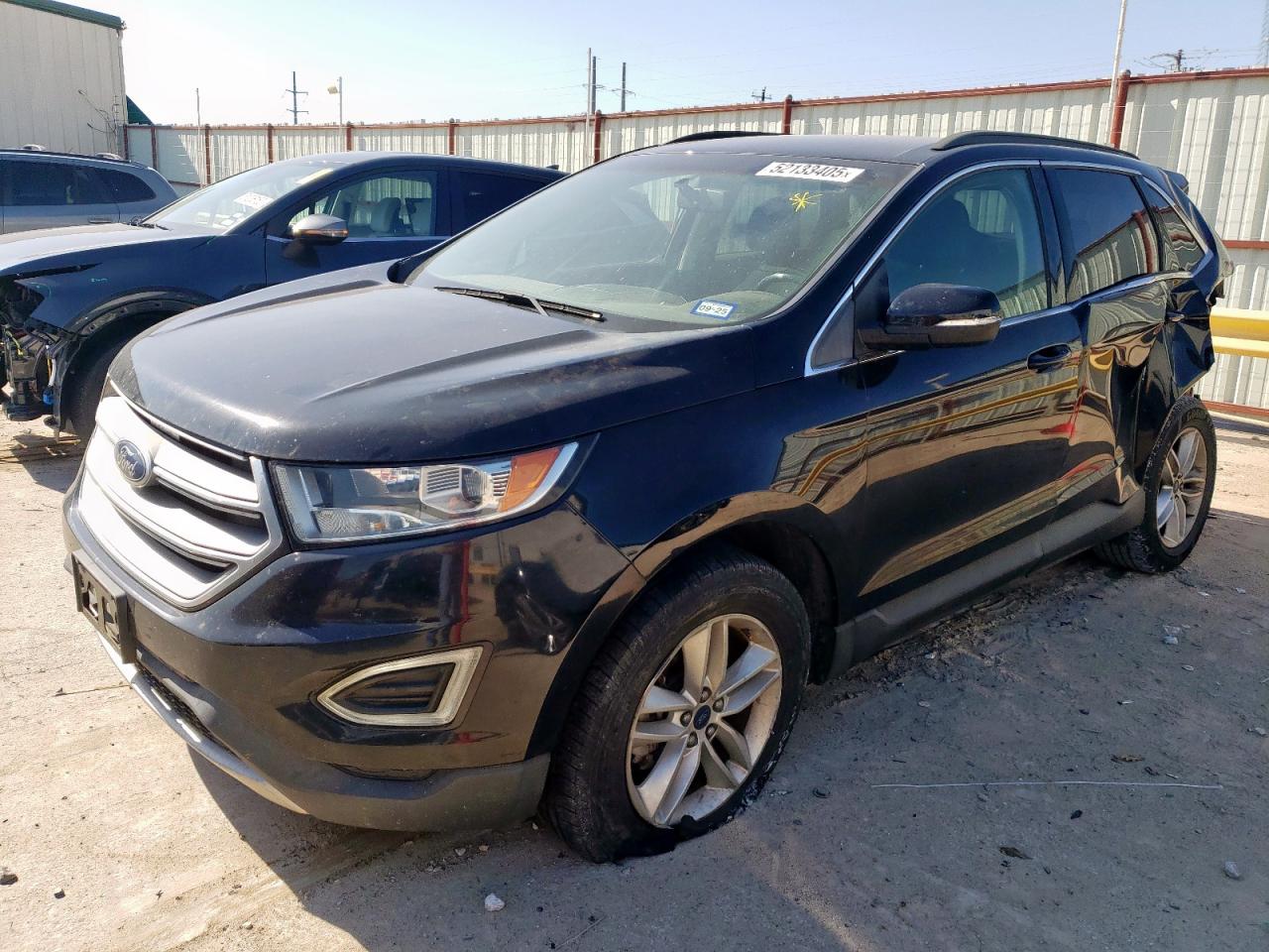 2016 Ford Edge Sel იყიდება Haslet-ში, TX - Rear End
