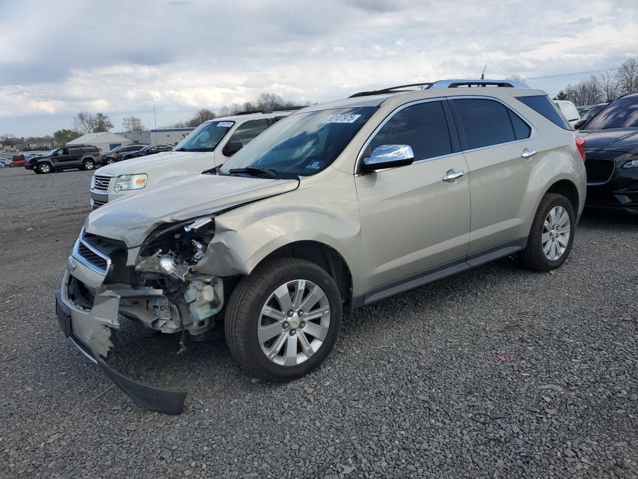 2010 Chevrolet Equinox Ltz იყიდება Hillsborough-ში, NJ - Front End