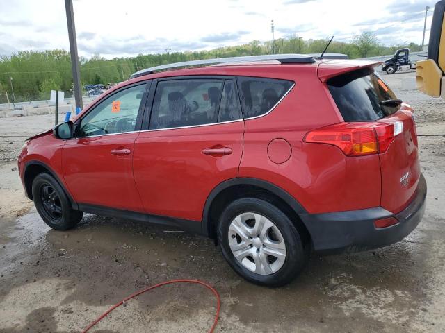  TOYOTA RAV4 2015 Красный