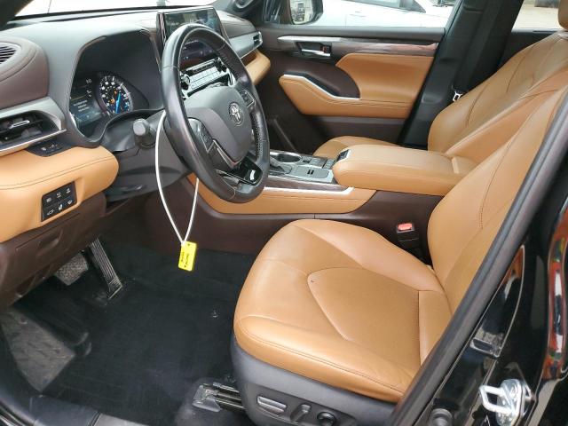  TOYOTA HIGHLANDER 2021 Czarny