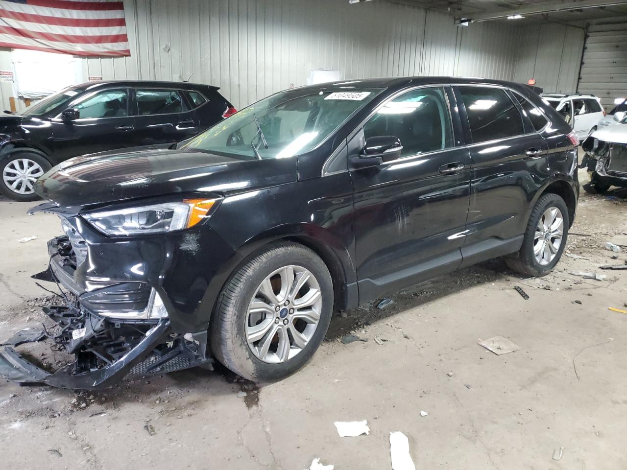 2022 Ford Edge Titanium იყიდება Franklin-ში, WI - All Over