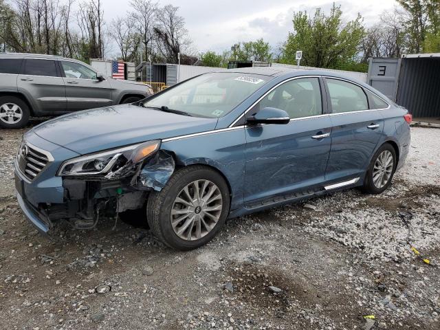  HYUNDAI SONATA 2015 Темно-бирюзовый