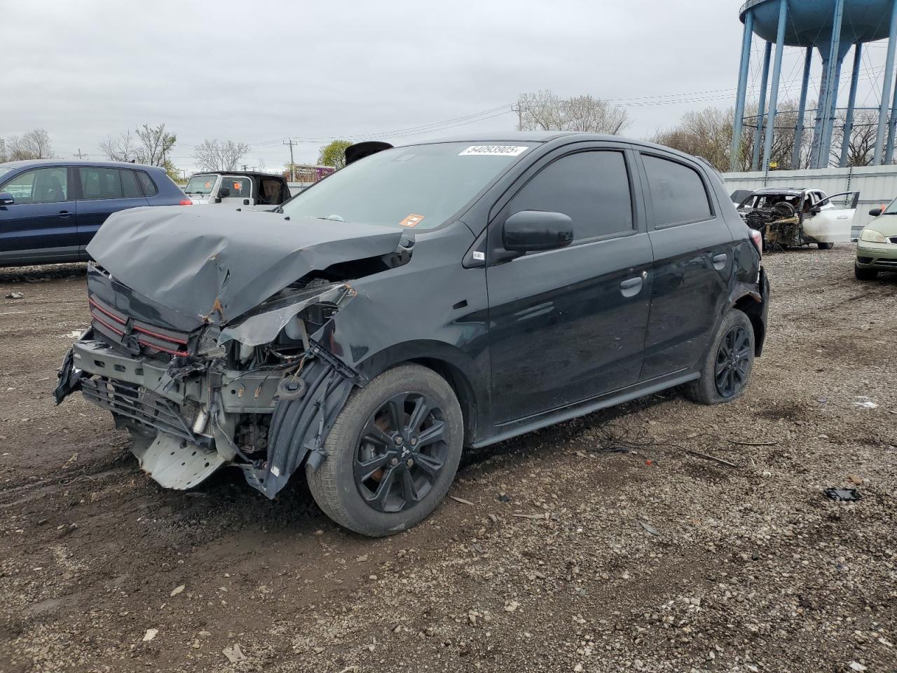 2022 Mitsubishi Mirage Se na sprzedaż w Chicago Heights, IL - All Over