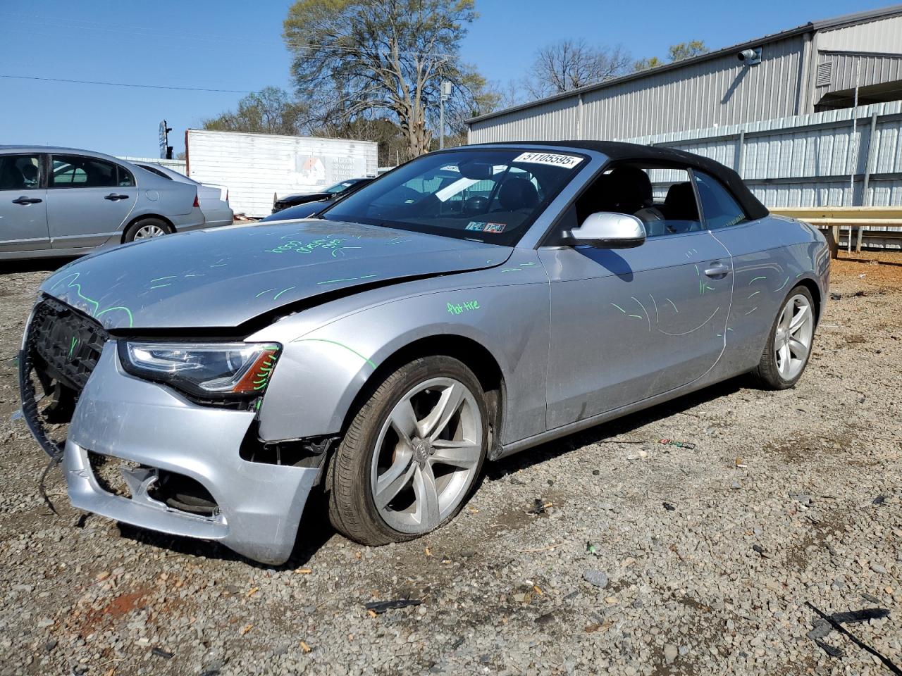 2015 Audi A5 Premium за продажба в Chatham, VA - All Over