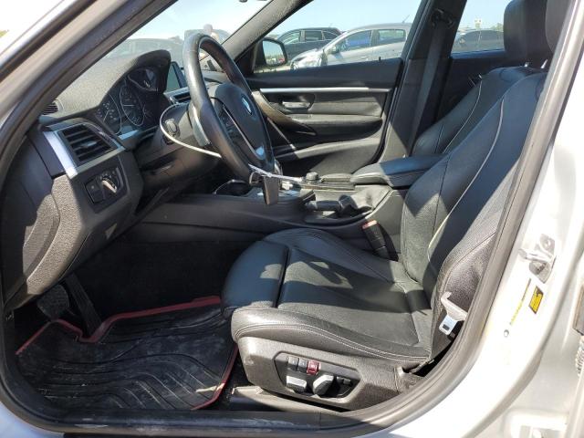  BMW 3 SERIES 2016 Серебристый