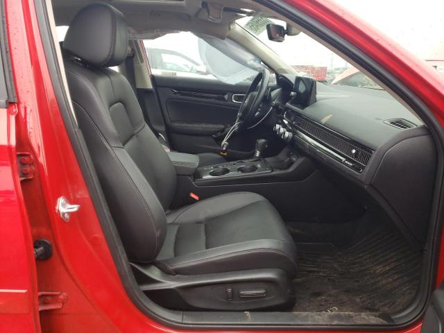  HONDA CIVIC 2022 Czerwony
