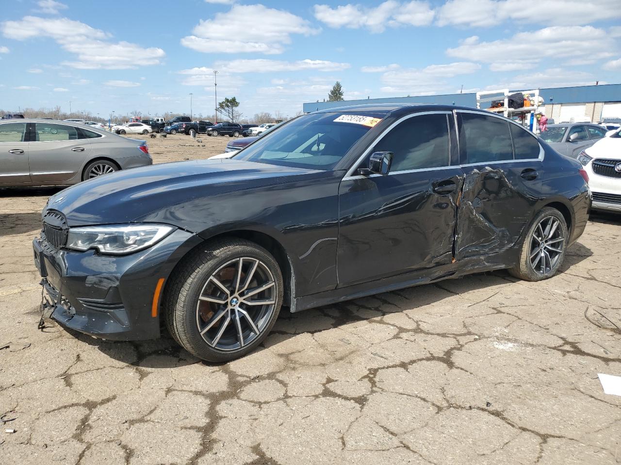 2020 Bmw 330Xi  за продажба в Woodhaven, MI - Front End