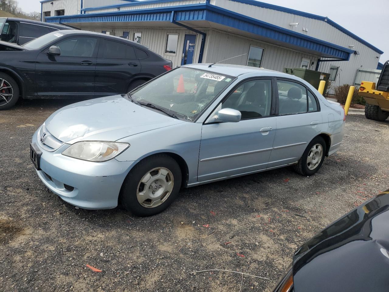 2005 Honda Civic Hybrid იყიდება Mcfarland-ში, WI - Hail