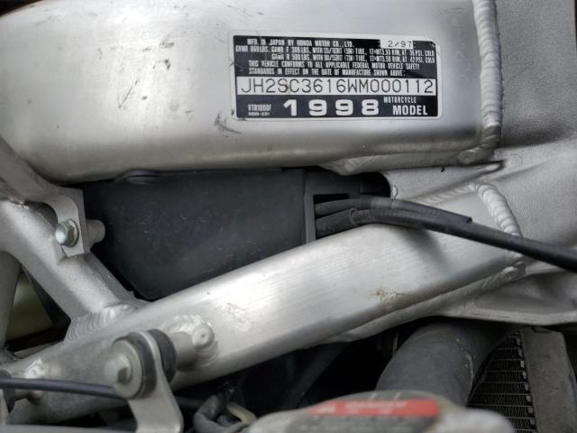 1998 HONDA VTR1000 F