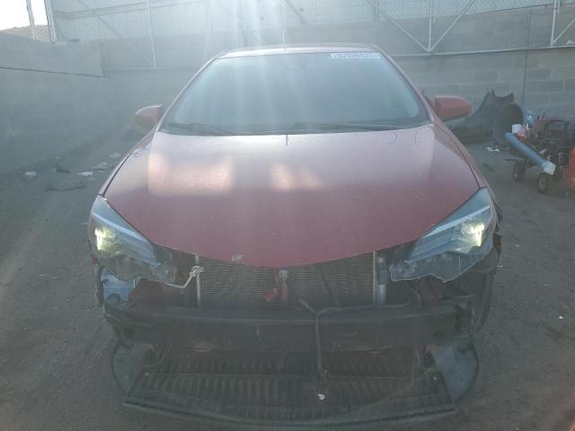 Sedans TOYOTA COROLLA 2017 Red