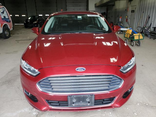 Sedans FORD FUSION 2016 Czerwony