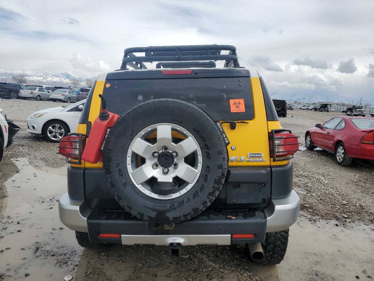 2007 Toyota Fj Cruiser VIN: JTEBU11F870053668 Lot: 51710335