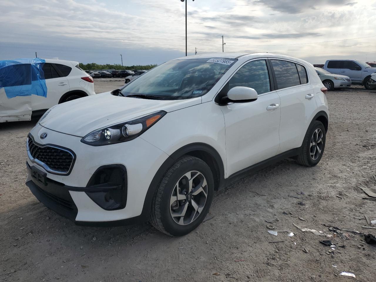 2022 Kia Sportage Lx продається в Temple, TX - Hail
