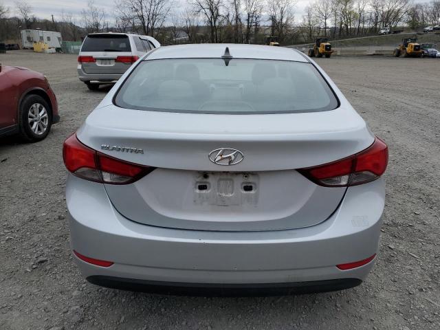 HYUNDAI ELANTRA 2014 Srebrny