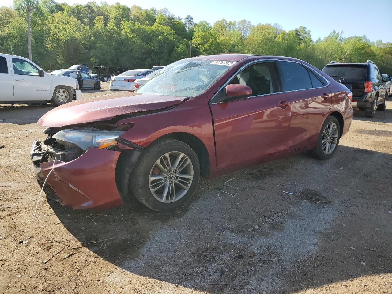 2017 Toyota Camry Le en Venta en Grenada, MS - Side