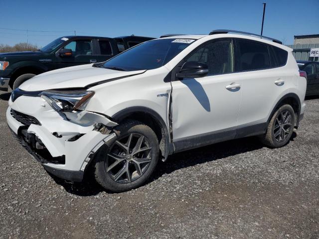 2018 TOYOTA RAV4 HV SE for sale at Copart ON - OTTAWA