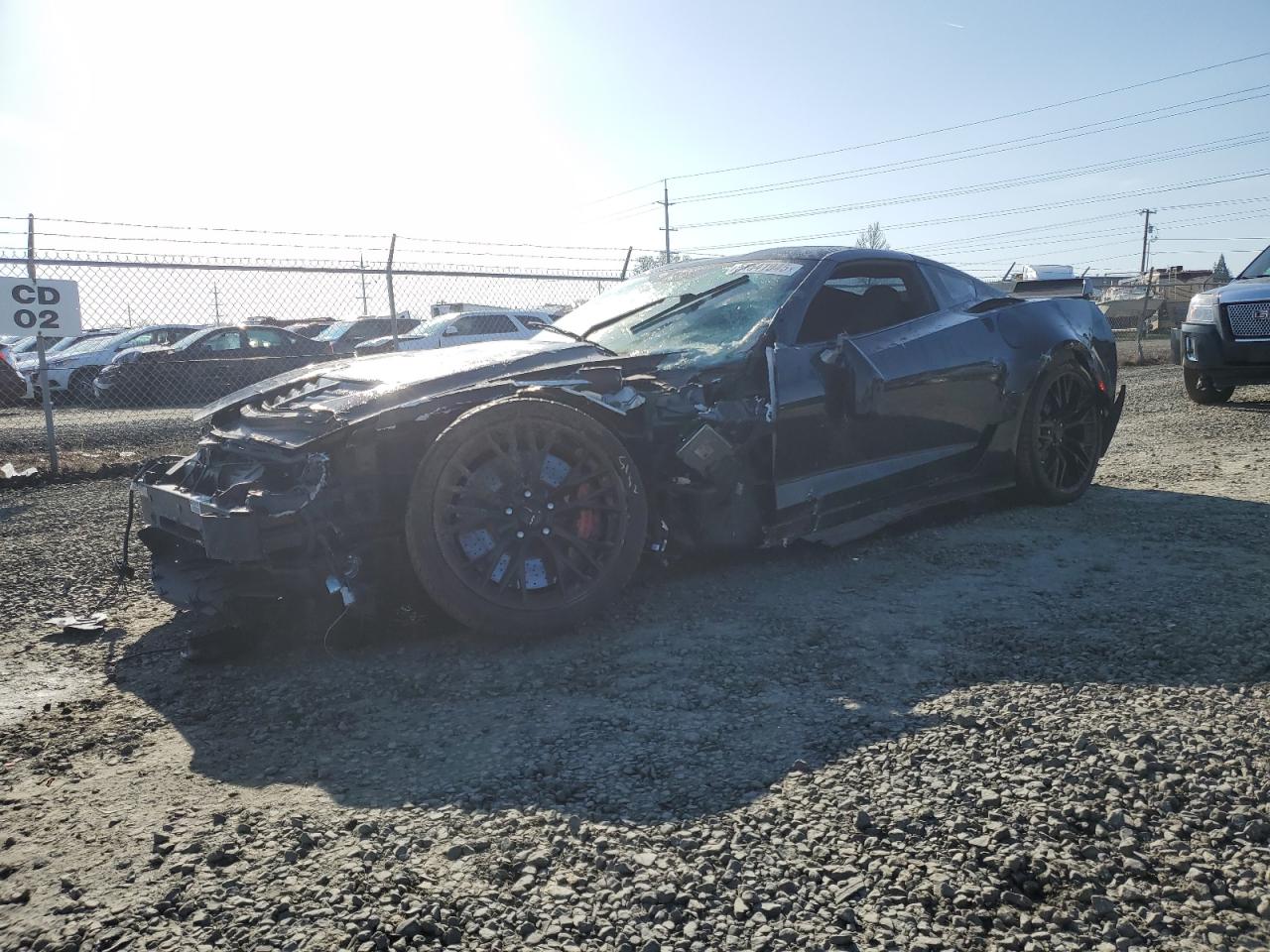 2016 Chevrolet Corvette Z06 3Lz de vânzare în Eugene, OR - All Over