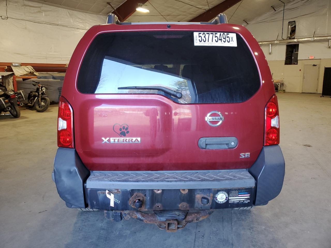 2007 Nissan Xterra Off Road VIN: 5N1AN08W87C519316 Lot: 53775495