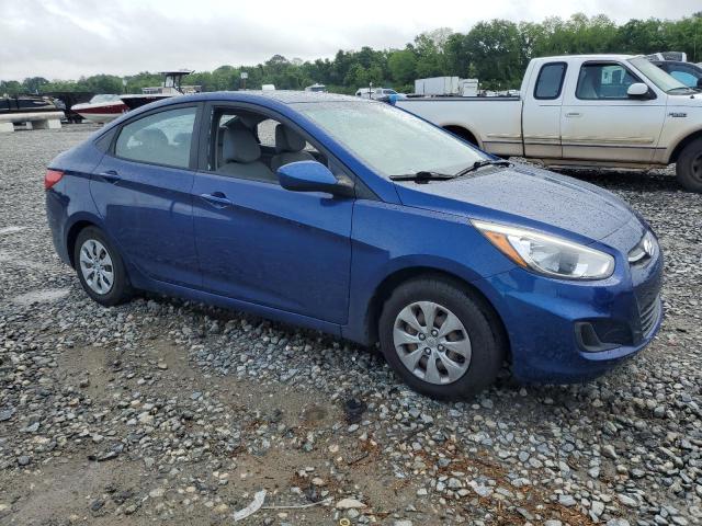 HYUNDAI ACCENT 2016 Синий