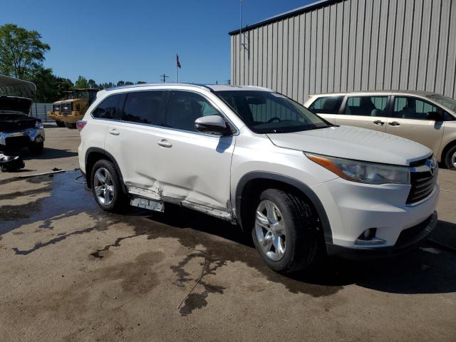  TOYOTA HIGHLANDER 2015 Белы