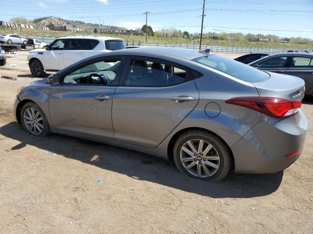 Sedans HYUNDAI ELANTRA 2014 Srebrny