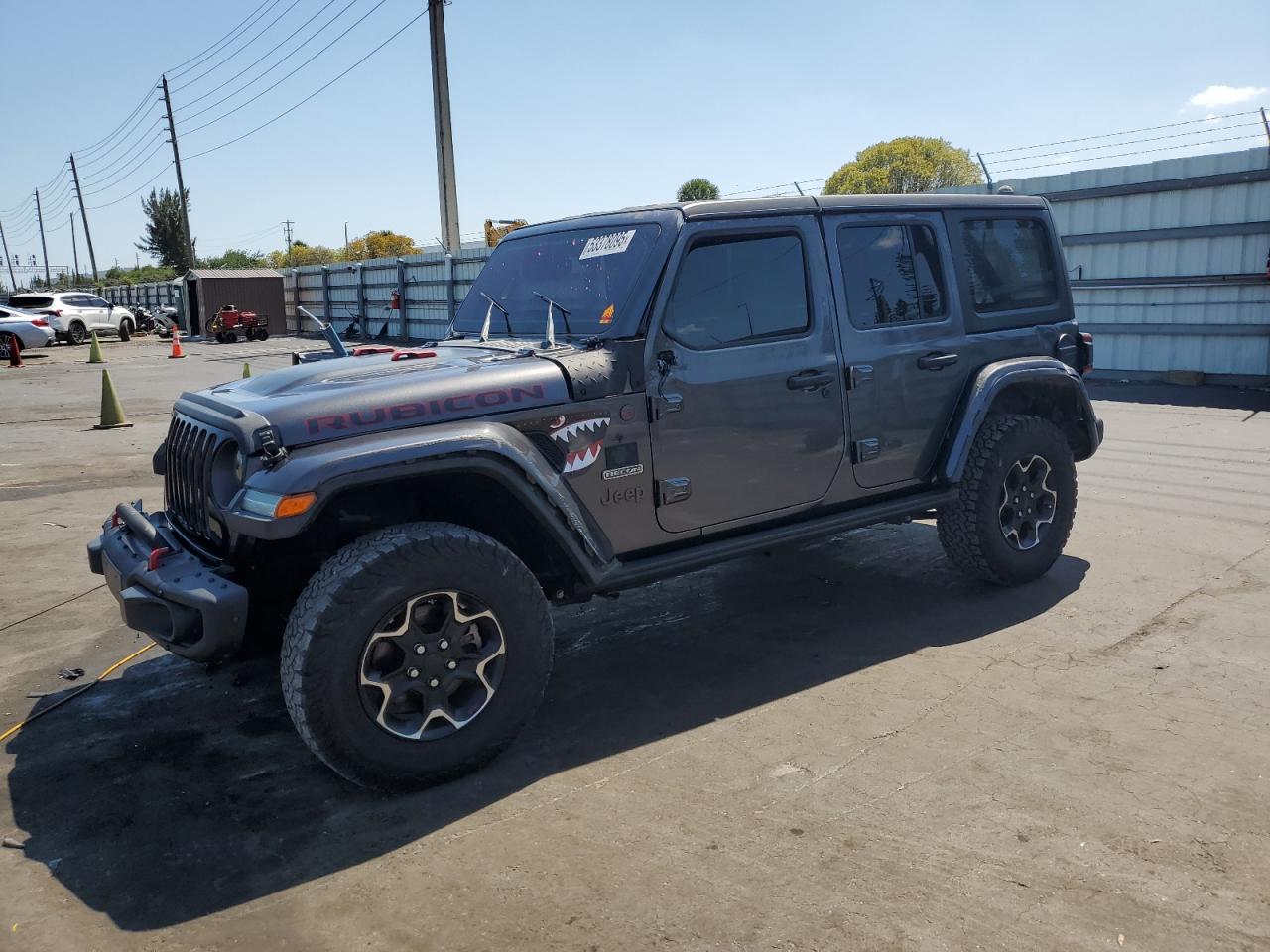 2020 Jeep Wrangler Unlimited Rubicon zu verkaufen in Miami, FL - All Over