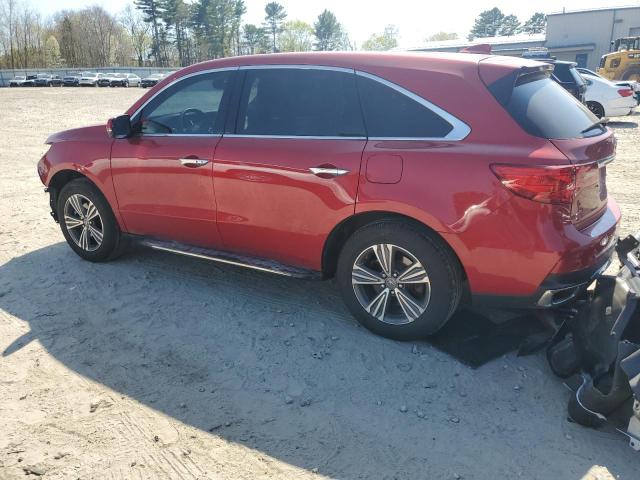  ACURA MDX 2019 Червоний