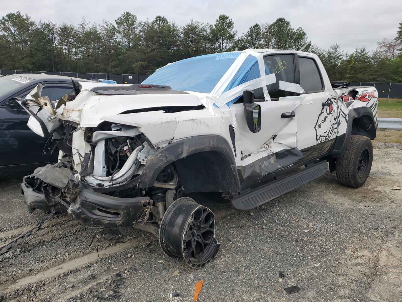 VIN: 1C6SRFU92MN718496 2021 RAM 1500