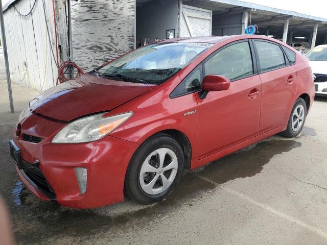  TOYOTA PRIUS 2012 Красный