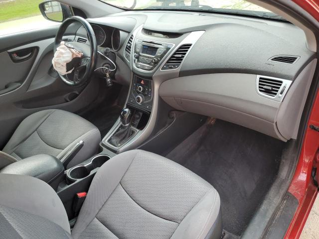  HYUNDAI ELANTRA 2014 Red