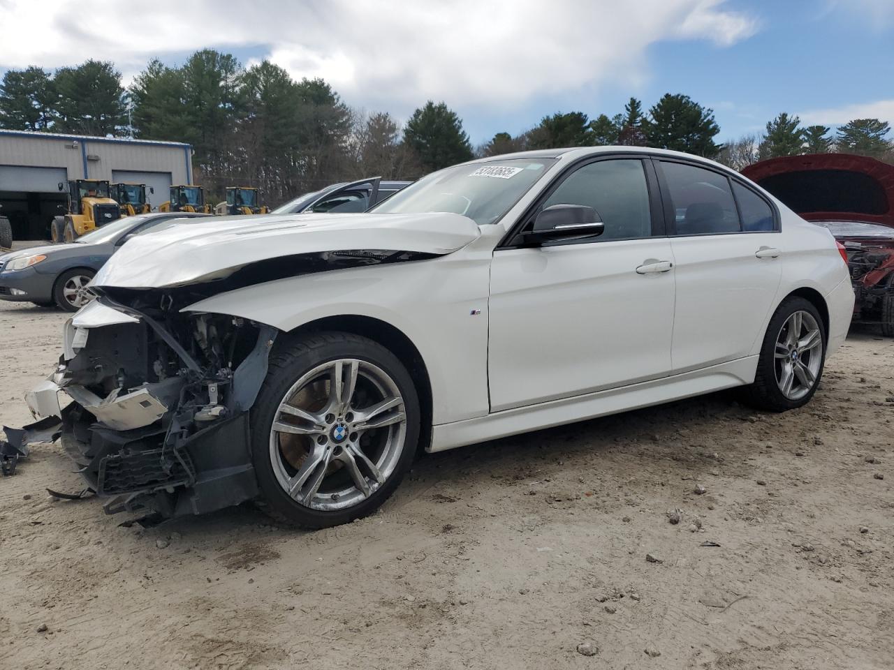 2014 Bmw 328 Xi Sulev de vânzare în Mendon, MA - Front End