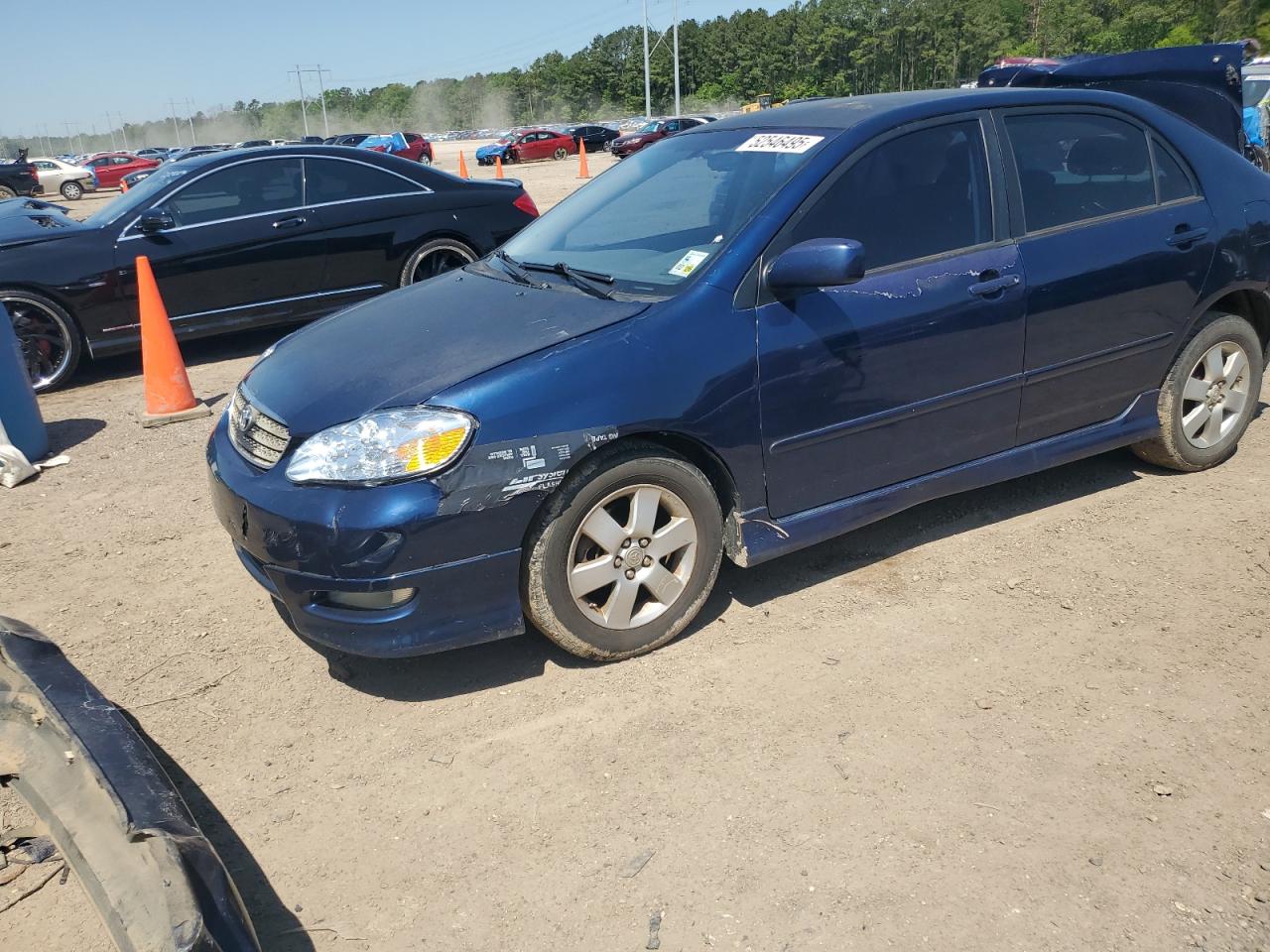2008 Toyota Corolla Ce за продажба в Greenwell Springs, LA - Rear End