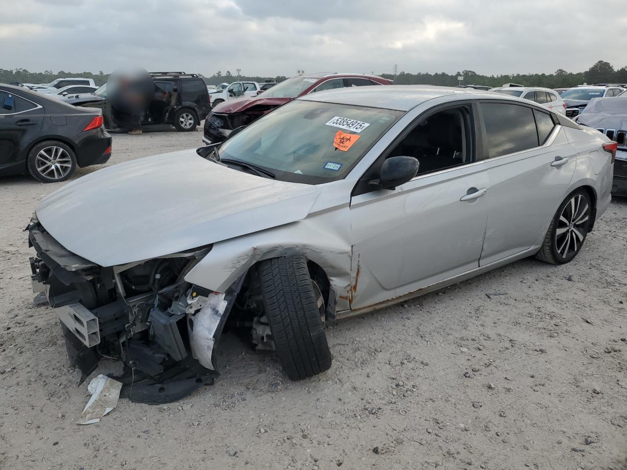 2021 Nissan Altima Sr იყიდება Houston-ში, TX - Front End