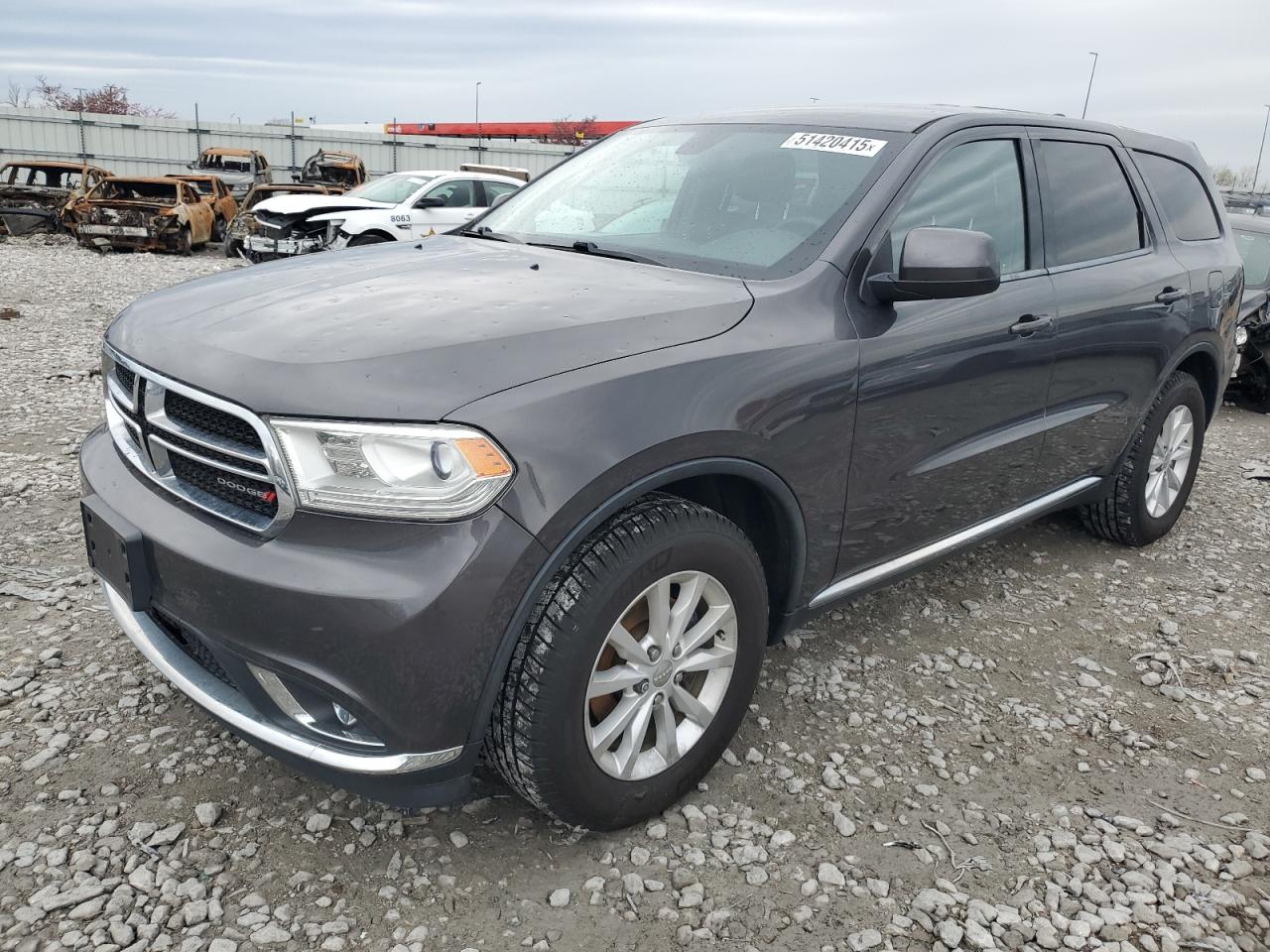 2015 Dodge Durango Sxt იყიდება Cahokia Heights-ში, IL - Hail