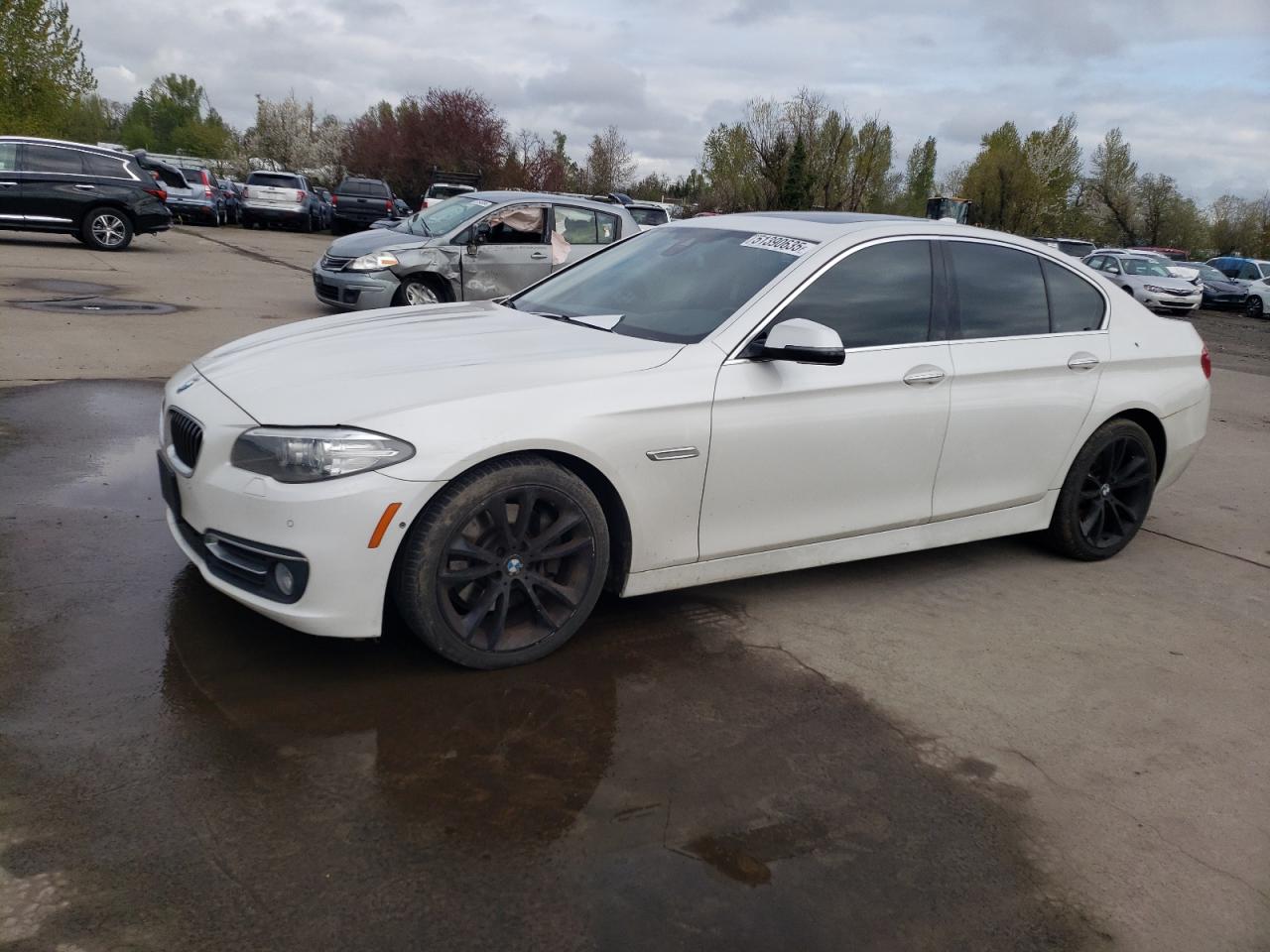 2015 Bmw 535 Xi იყიდება Woodburn-ში, OR - Side