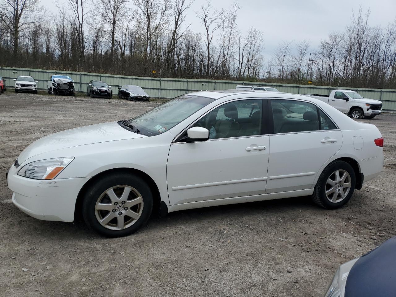 2005 Honda Accord Ex на продаже в Leroy, NY - Side