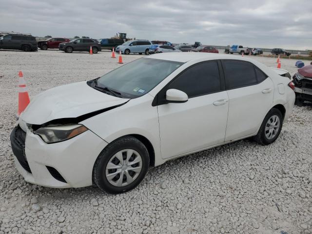  TOYOTA COROLLA 2014 White