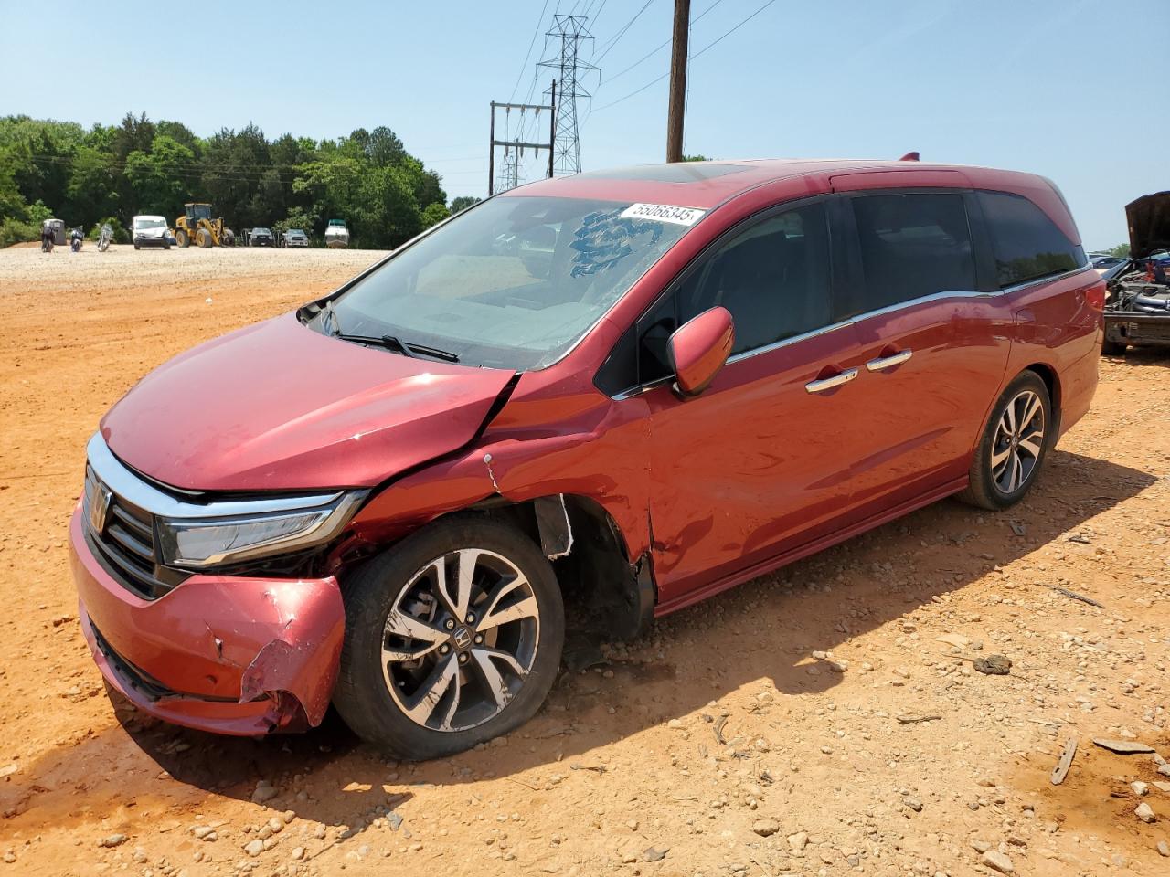 2023 Honda Odyssey Touring за продажба в China Grove, NC - Front End