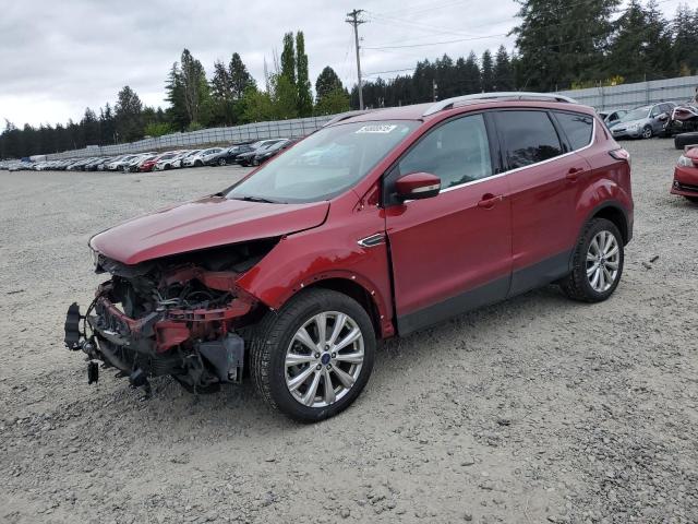  FORD ESCAPE 2017 Czerwony