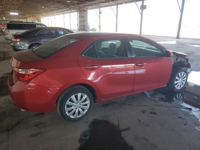  TOYOTA COROLLA 2017 Red