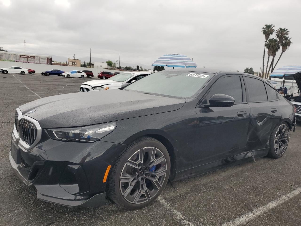 2024 Bmw I5 Edrive 40 продається в Van Nuys, CA - Rear End
