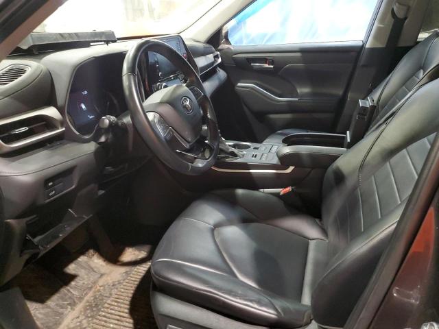  TOYOTA HIGHLANDER 2021 Серый