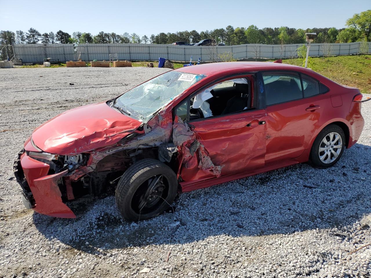 2020 Toyota Corolla Le zu verkaufen in Fairburn, GA - Front End