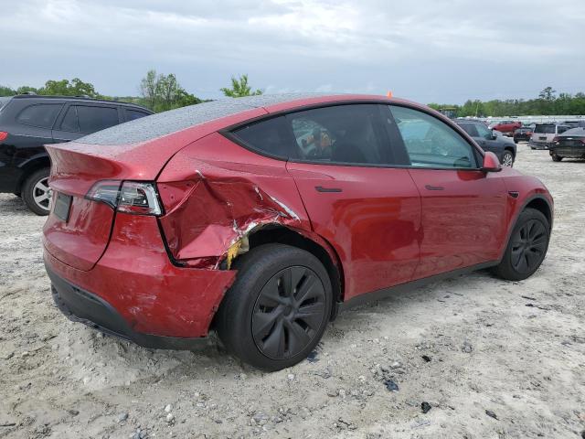  TESLA MODEL Y 2024 Красный