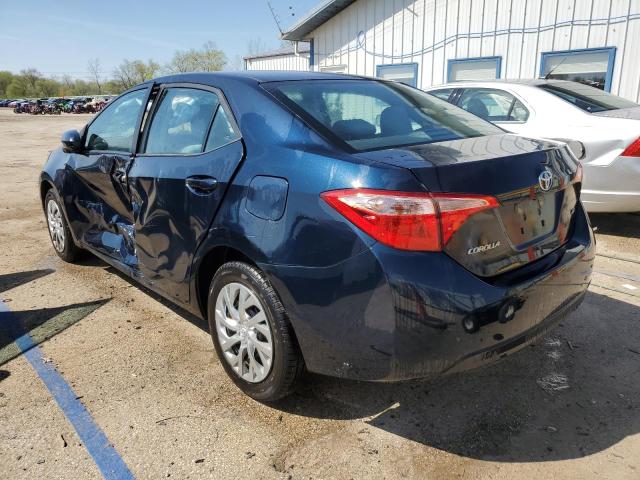  TOYOTA COROLLA 2019 Синий