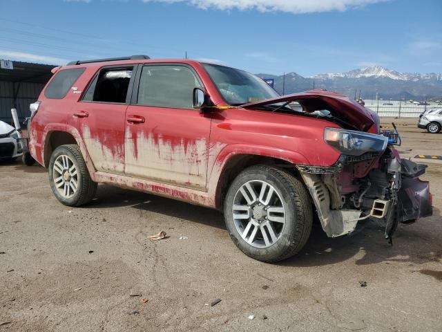  TOYOTA 4RUNNER 2022 Красный
