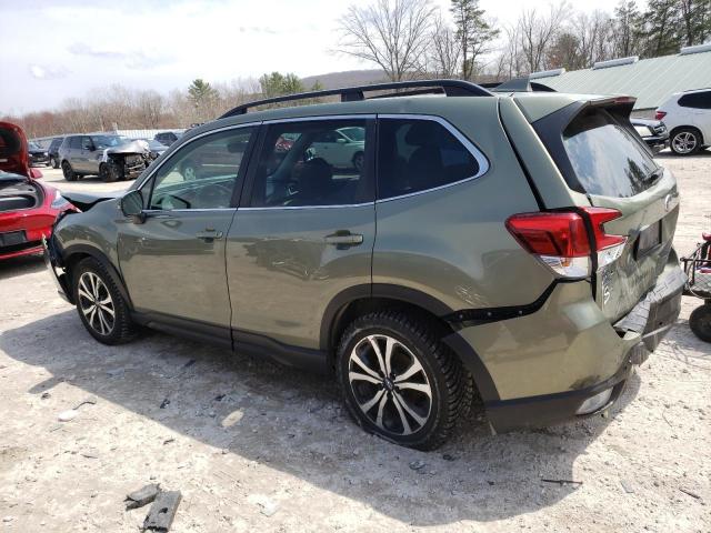  SUBARU FORESTER 2021 Зеленый