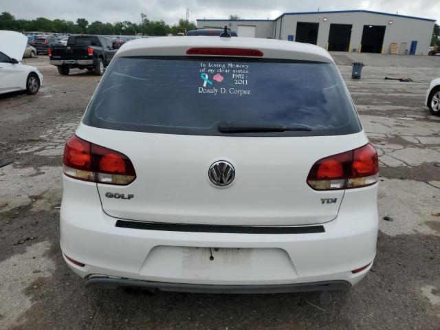  VOLKSWAGEN GOLF 2012 Белы